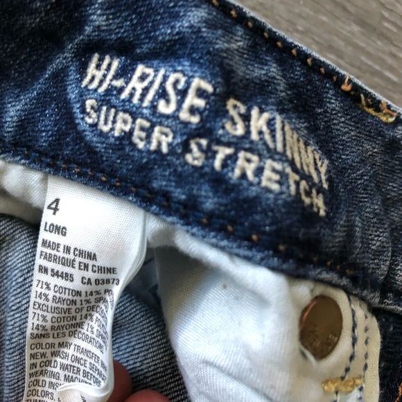 American Eagle High-Rise Super Stretch Skinny - Picture 4 of 4